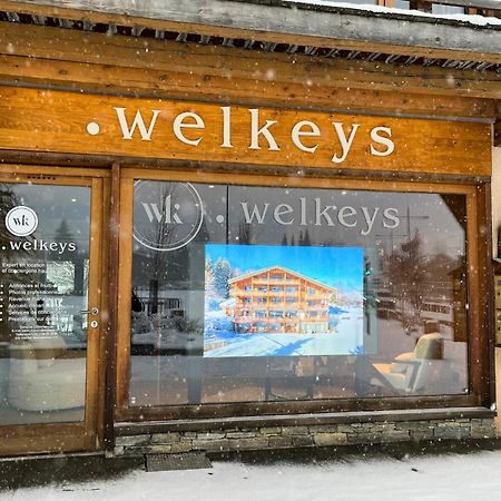 Apartament Studio Cristallin - Welkeys Megève Zewnętrze zdjęcie